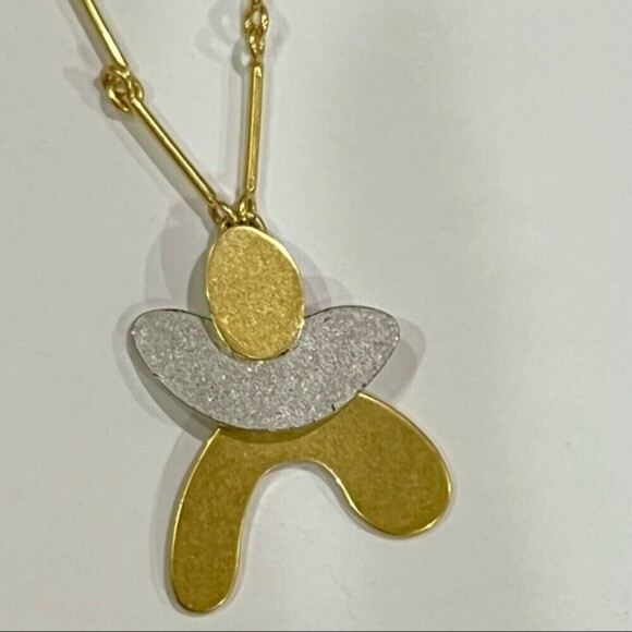 Madewell Modform Pendant Necklace Gold - Picture 5 of 9